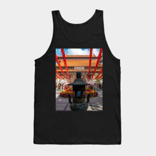 Po Lin Monastery, Lantau Island, Hong Kong Tank Top